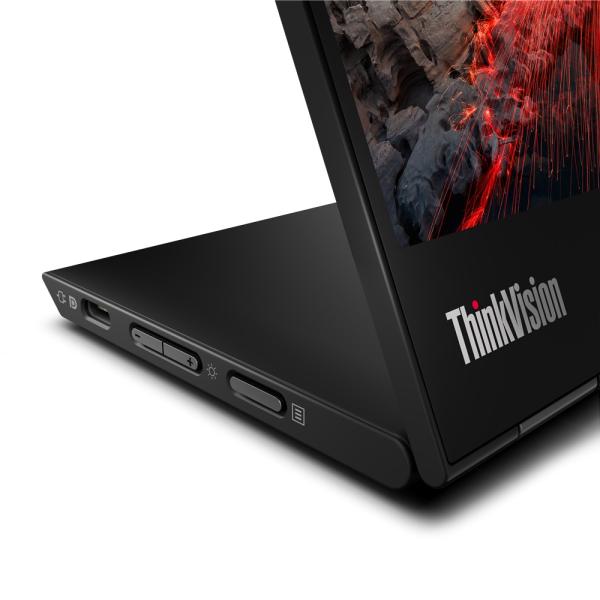 Lenovo ThinkVision/ M14t G2/ 14"/ IPS/ 2240x1400/ 60Hz/ 6ms/ Čierna/ 3R 