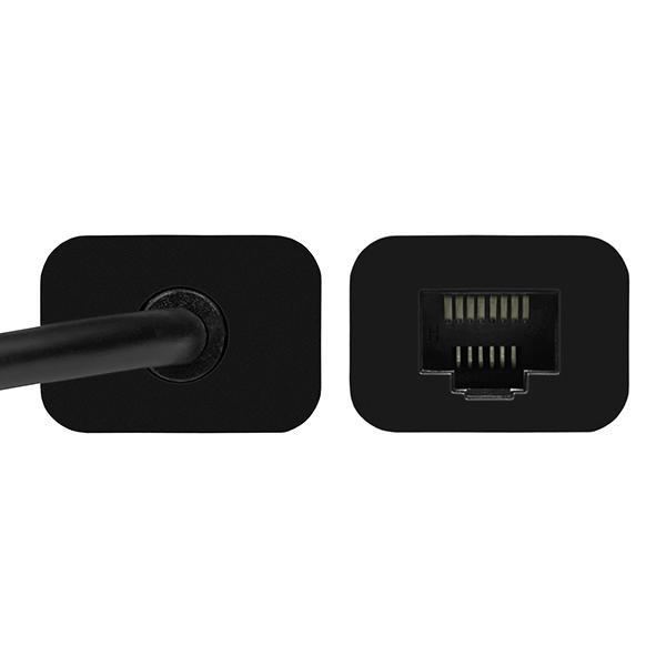 AXAGON ADE-SR, USB-A 3.2 Gen 1 - Gigabit Ethernet sieťová karta, auto inštal, čierna 