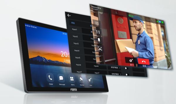 Fanvil i506W SIP vnútorná dotyková stanica, 10, 1", Wi-Fi, PoE, 1080p 