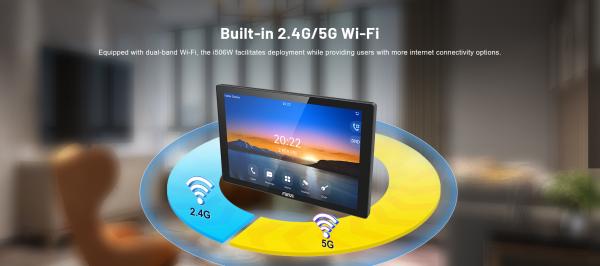 Fanvil i506W SIP vnútorná dotyková stanica, 10, 1", Wi-Fi, PoE, 1080p 