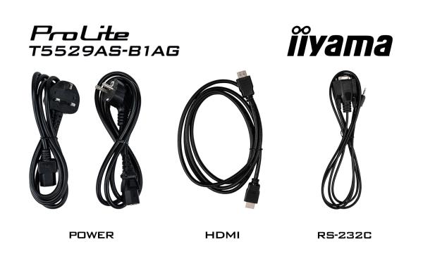 55" iiyama T5529AS-B1AG: IPS, 4K UHD, Android, 24/ 7 