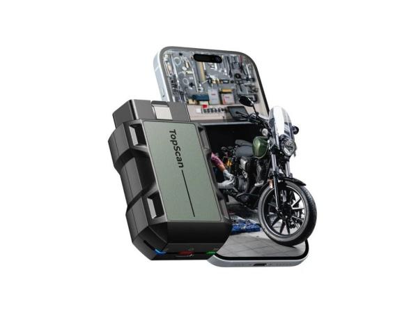 TOPDON diagnostické zariadenie TopScan Moto/ Bluetooth/ iOS/ Android/ Detekcia softvéru a hardvéru chýb 