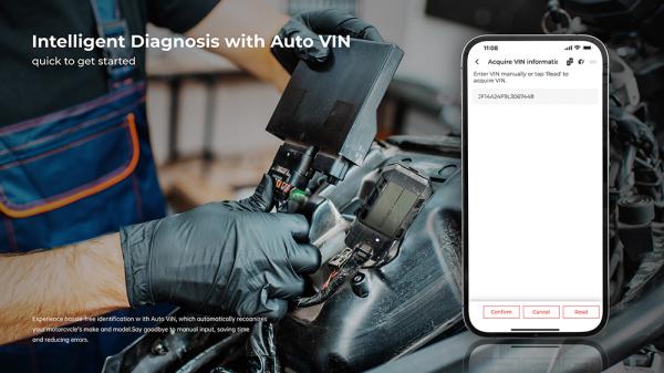 TOPDON diagnostické zariadenie TopScan Moto/ Bluetooth/ iOS/ Android/ Detekcia softvéru a hardvéru chýb 