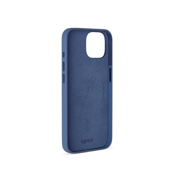Epico Mag+ kožený kryt iPhone 15 - modrá 