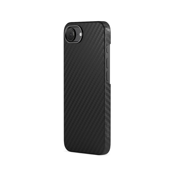 Epico Mag+ Carbon Case for iPhone 16e/ 17e čierna 