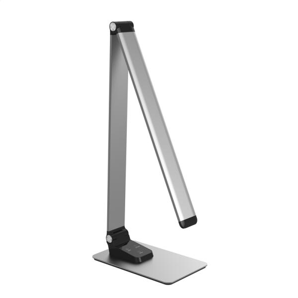 Platinet PDL509 stolná LED lampa 10W, stmievateľná, dotykové ovládanie, USB port, ALU 