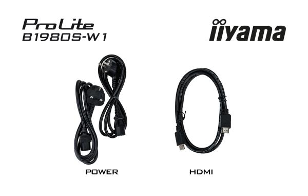 iiyama ProLite/ B1980S-W1/ 19"/ TN/ 1280x1024/ 75Hz/ 3ms/ White/ 3R 