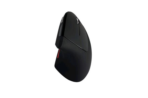 Myš C-TECH VEM-09/ Vertikálna/ Optická/ Pre pravákov/ 1 600 DPI/ Bezdrôtová USB/ Čierna 