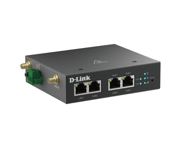 D-Link DWM-314-TP/ E 4G MCPoEM - 4x Fast Eth (2x PoE) 