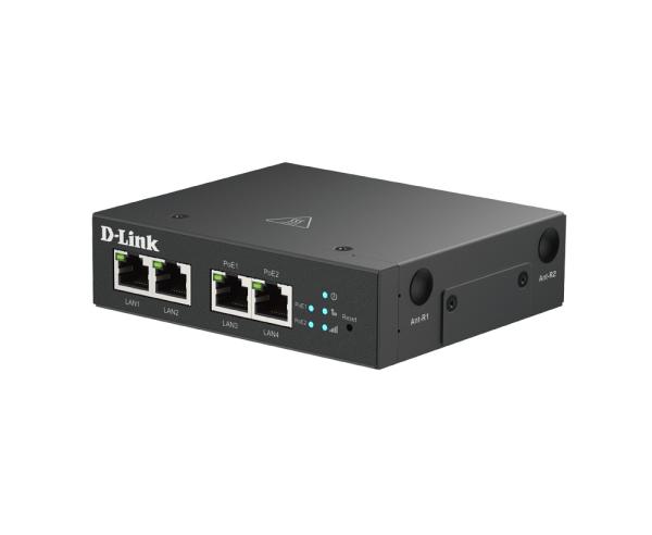 D-Link DWM-314-TP/ E 4G MCPoEM - 4x Fast Eth (2x PoE) 