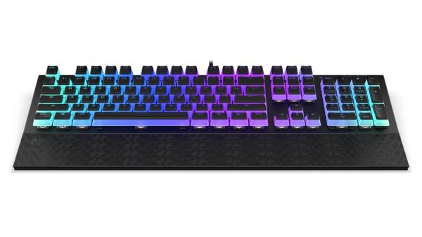 Endorfy Omnis Pudding Red/ Drôtové USB-A/ US layout/ Čierna 