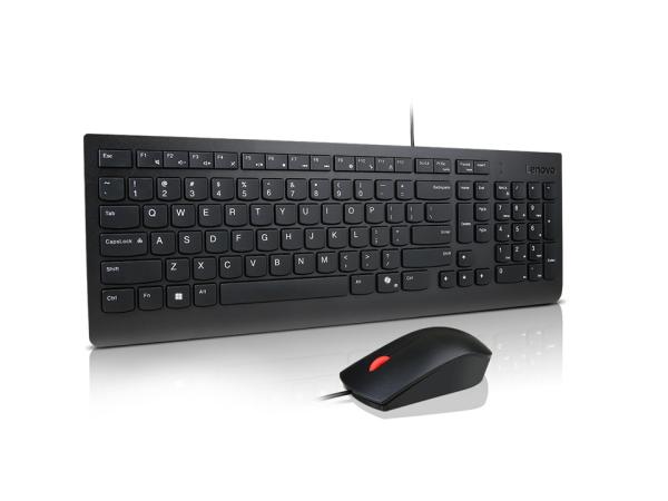 Lenovo Essential Wired Keyboard a myš A1 US sE 