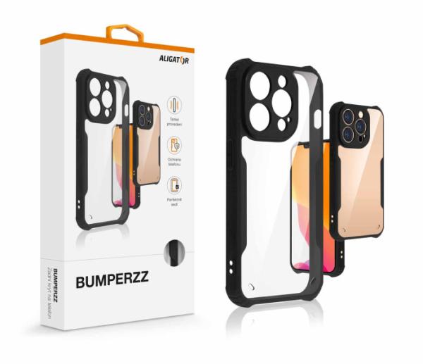 ALIGATOR púzdro BUMPERZZ iPhone 16 Plus Black 