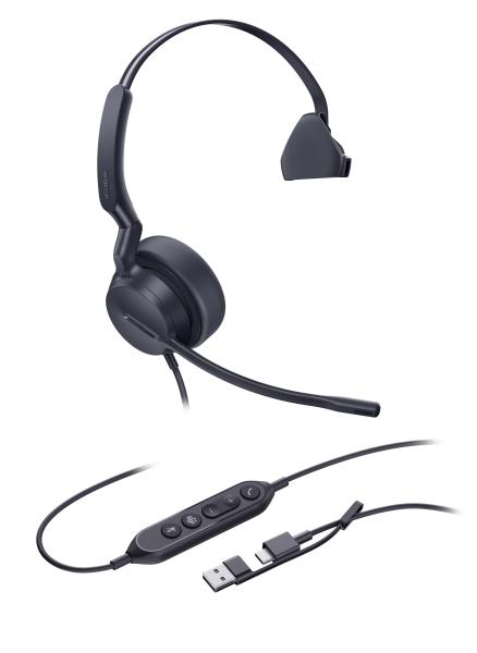 Yealink UH44 Mono Teams USB-C/ A náhlavná súprava 