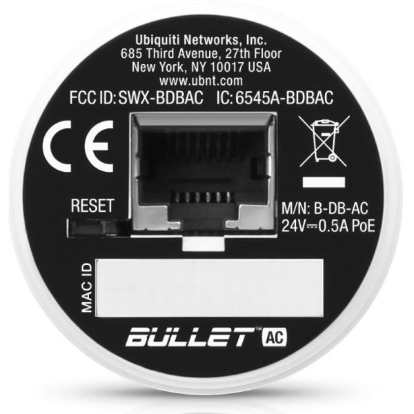Ubiquiti B-DB-AC, Dual Band Bullet AC 