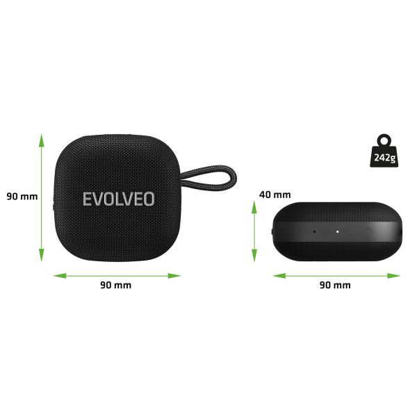 EVOLVEO TopSound, bezdr. vodotesný bluetooth 