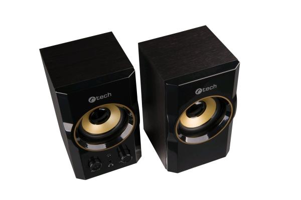 C-TECH SPK-11/ Stereo/ 5W/ Čierna 