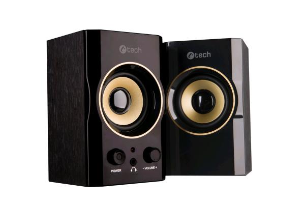 C-TECH SPK-11/ Stereo/ 5W/ Čierna