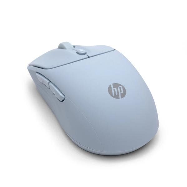 HP 400 Quiet/ Kancelárska/ Optická/ Pre pravákov/ 1 200 DPI/ USB+BT/ Modrá 