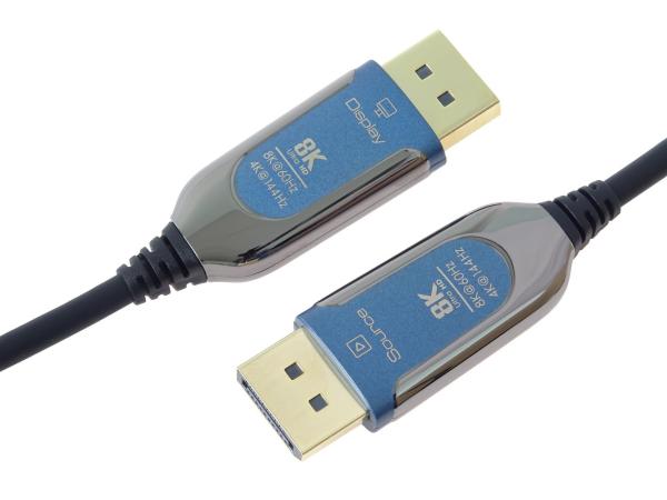 PremiumCord 8K DP 1.4 optický 15m 