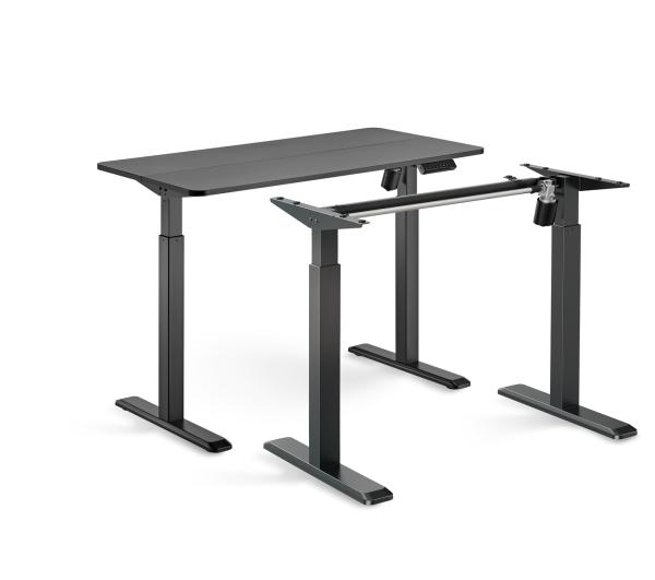 Výškovo nastaviteľná stolová podnož Brateck S03-22DE 1 motor rozsah 710-1190 mm nosnosť 80 kg 