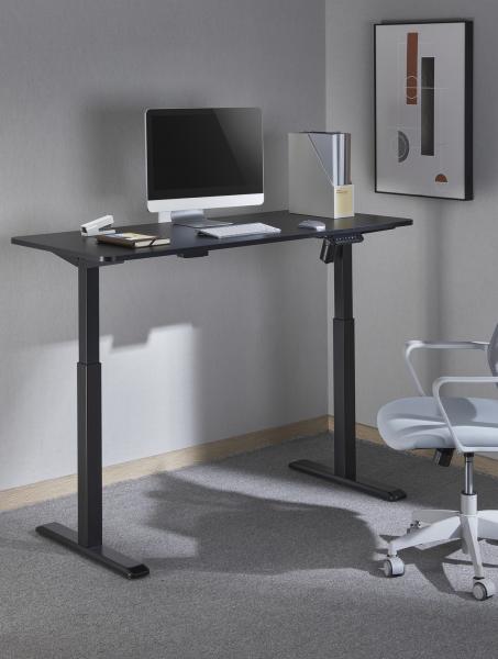 Výškovo nastaviteľná stolová podnož Brateck S03-22DE 1 motor rozsah 710-1190 mm nosnosť 80 kg 