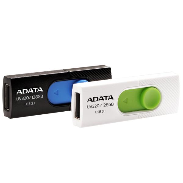 ADATA UV320/ 64GB/ USB 3.2/ USB-A/ Modrá 