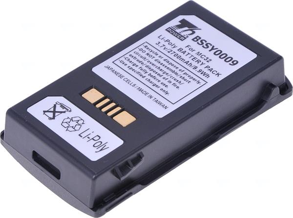 Batéria T6 Power pre Motorola Zebra MC3200, MC32N0-G, MC32N0-R, MC32N0-S, 2700mAh, 9, 9Wh, Li-poly