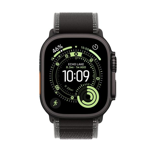 Apple Watch Ultra 3/ 49/ Elegant Band/ Black/ Charcoal 