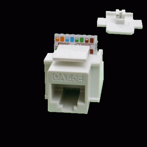 DATACOM Keystone UTP Cat5e samozárezový biely