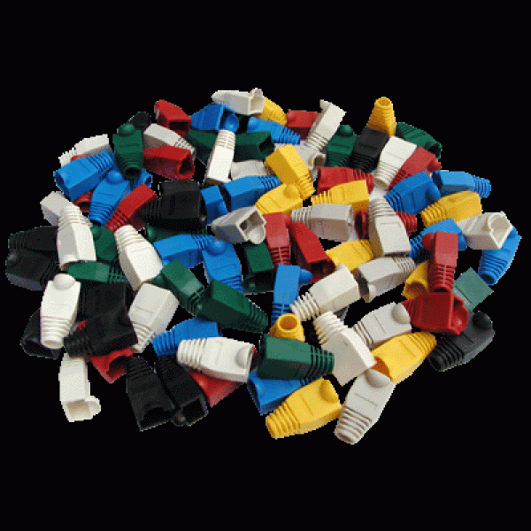 DATACOM Ochrana RJ45 s bublinkou BIELA (100ks)