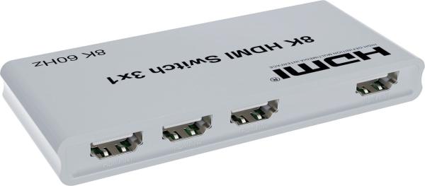 PremiumCord HDMI switch 3:1 s diaľkovým ovládačom 