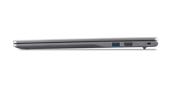 Acer Chromebook Plus 516/ CB516-1HT-31UE/ 3-100U/ 16"/ WUXGA/ T/ 8GB/ 256GB/ Intel int/ Chrome/ Gray/ 2R 