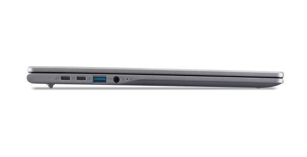 Acer Chromebook Plus 516/ CB516-1HT-31UE/ 3-100U/ 16"/ WUXGA/ T/ 8GB/ 256GB/ Intel int/ Chrome/ Gray/ 2R 