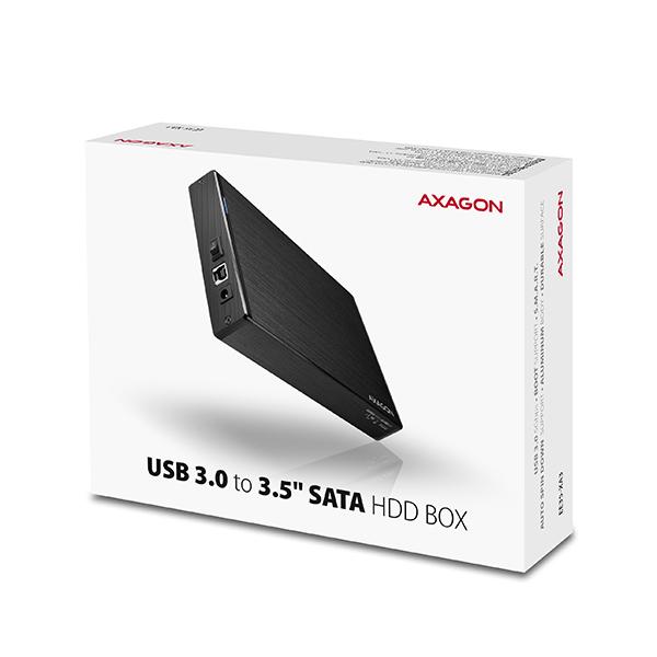 AXAGON EE35-XA3, USB 3.2 Gen 1 - SATA, 3.5" externý ALINE box 