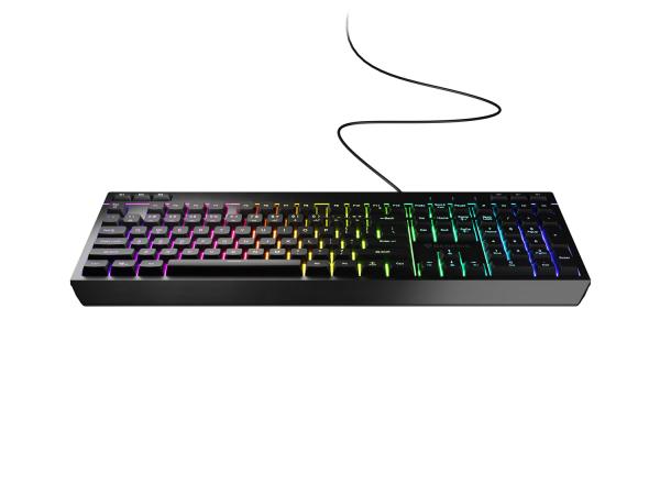 Herná klávesnica Genesis RHOD 530/ RGB/ Drôtové USB-A/ US/ Čierna 