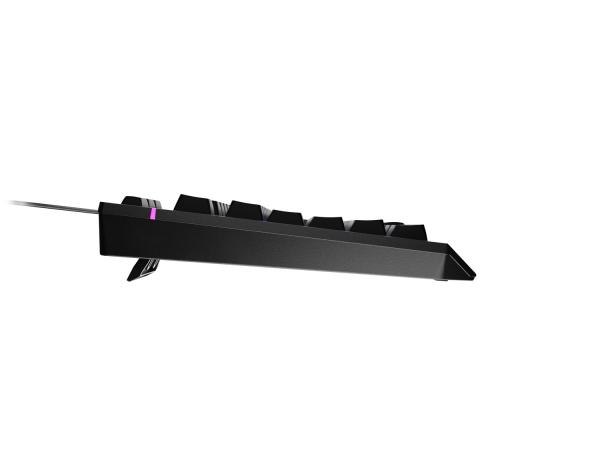 Herná klávesnica Genesis RHOD 530/ RGB/ Drôtové USB-A/ US/ Čierna 