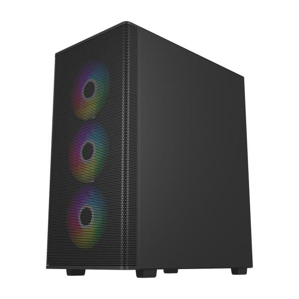FSP M220/ Midi Tower/ Transpar./ Čierna 