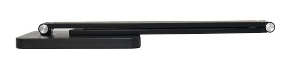 Platinet PDL888B stolná LED lampa 10W stmievateľná, bezdrôtové nabíjanie, USB port, čierna 