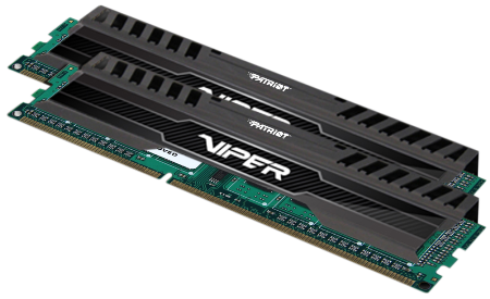 Patriot Viper 3/ DDR3/ 16GB/ 1866MHz/ CL10/ 2x8GB/ Black
