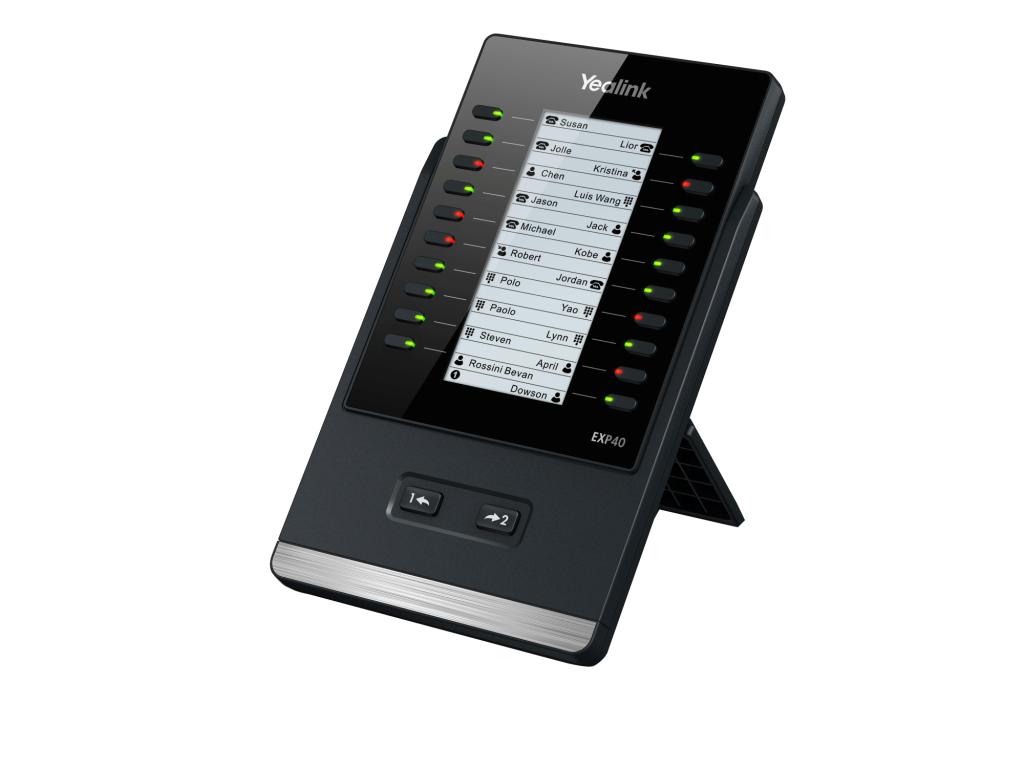 Yealink EXP40 exp. modul s LCD, 20 hr., k tel. T46G a T48G