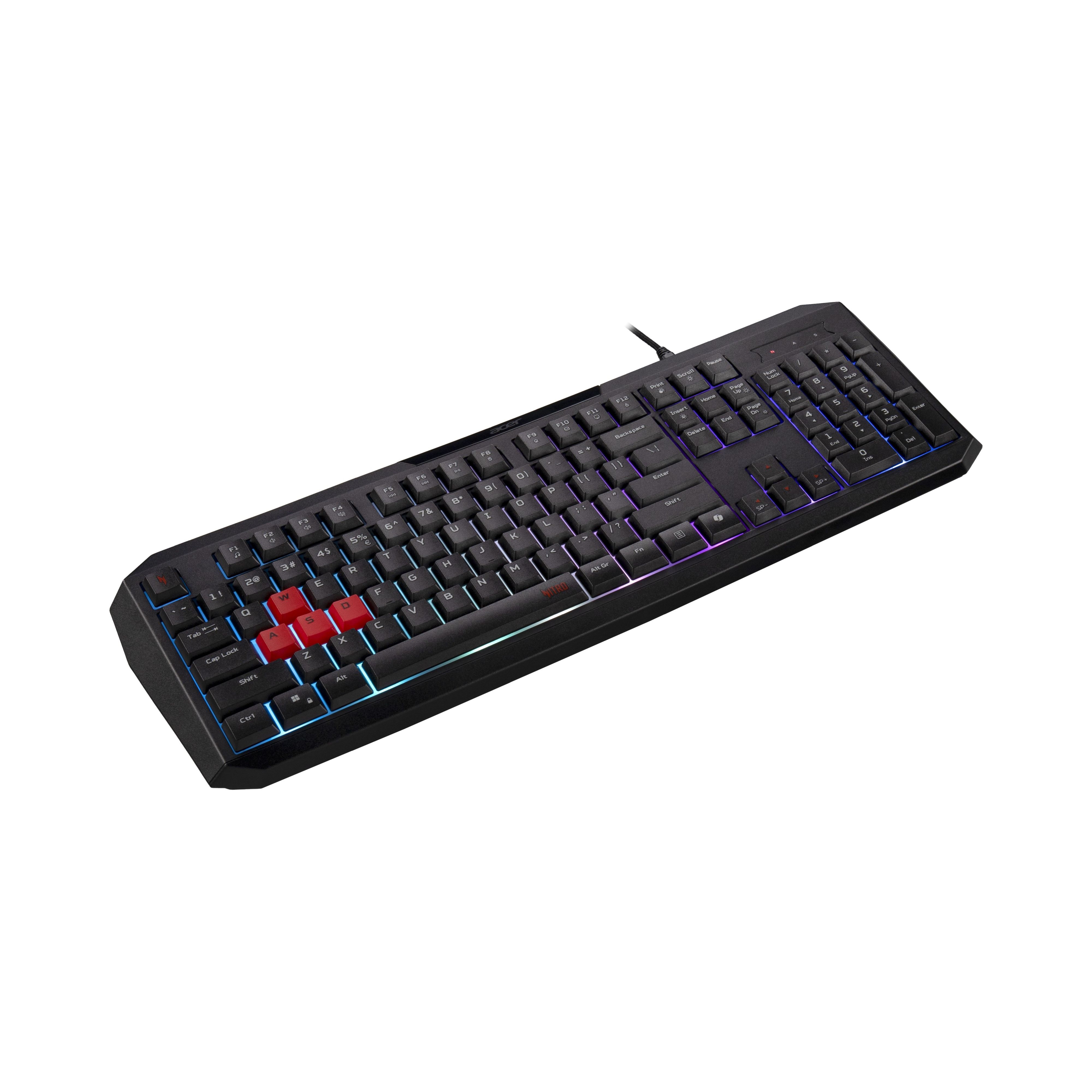 Acer Nitro NKW100/ Drôtové USB-A/ CZ- SK layout/ Čierna 
