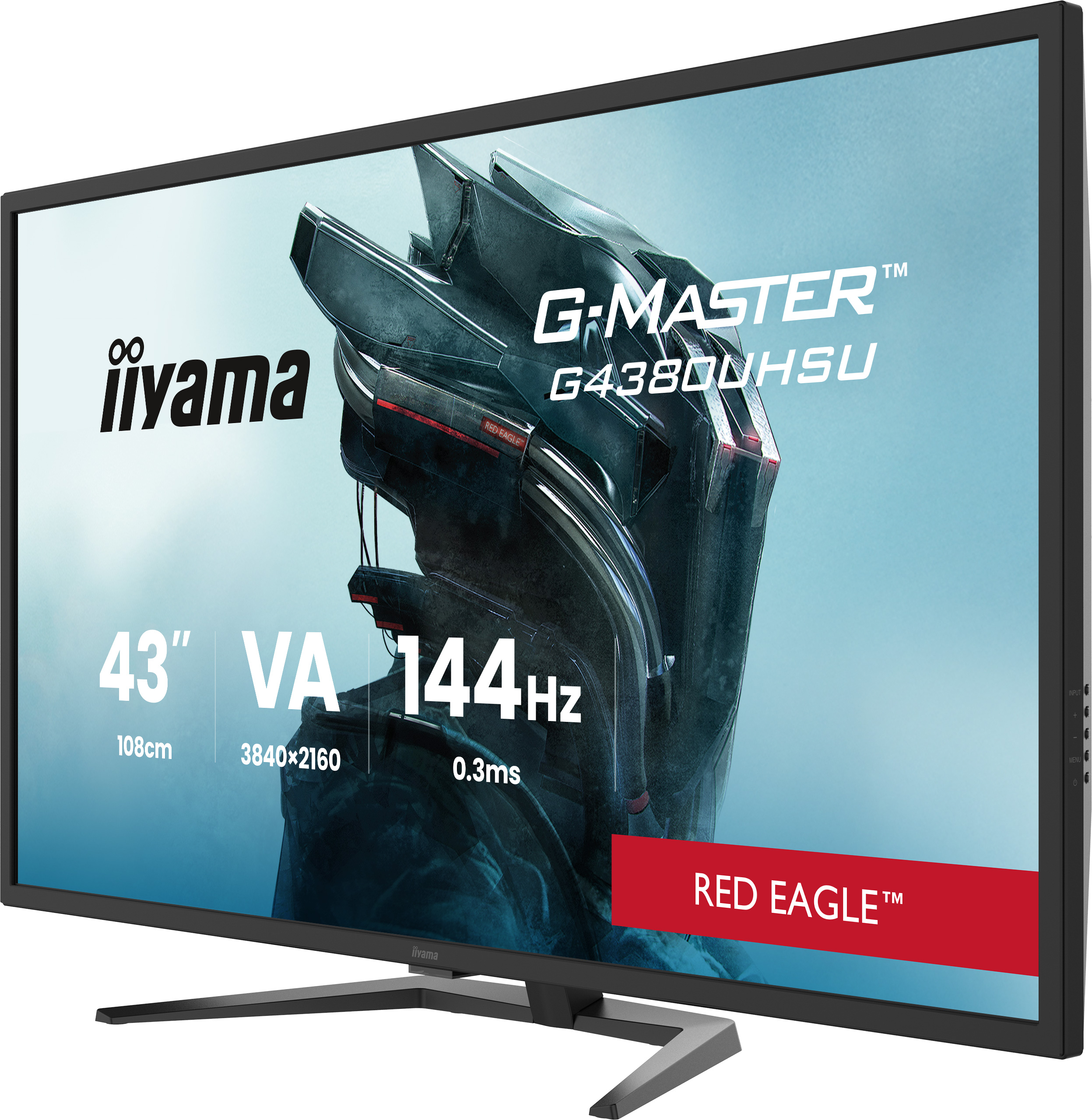 iiyama G-Master/ G4380UHSU-B2/ 42, 5"/ VA/ 4K UHD/ 144Hz/ 0, 3ms/ Čierna/ 3R 