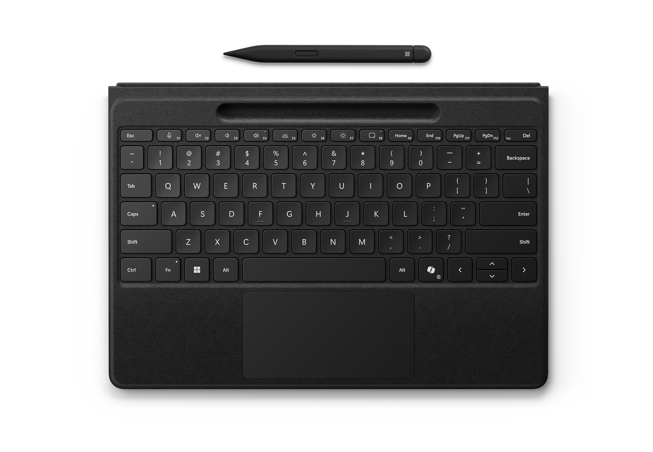 Microsoft Surface Pro Flex Keyboard + Slim Pen 2 Bundle (Black), cz&sk (potlač) 