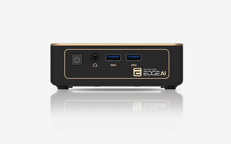 SAPPHIRE EDGE AI/ 350/ Mini/ AI7-350/ bez RAM/ AMD int/ bez OS/ 2R 