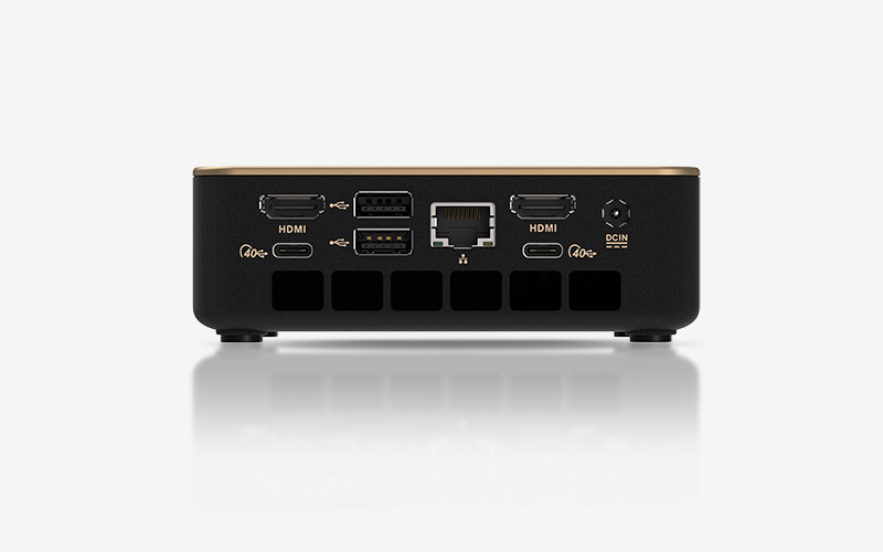 SAPPHIRE EDGE AI/ 350/ Mini/ AI7-350/ bez RAM/ AMD int/ bez OS/ 2R 