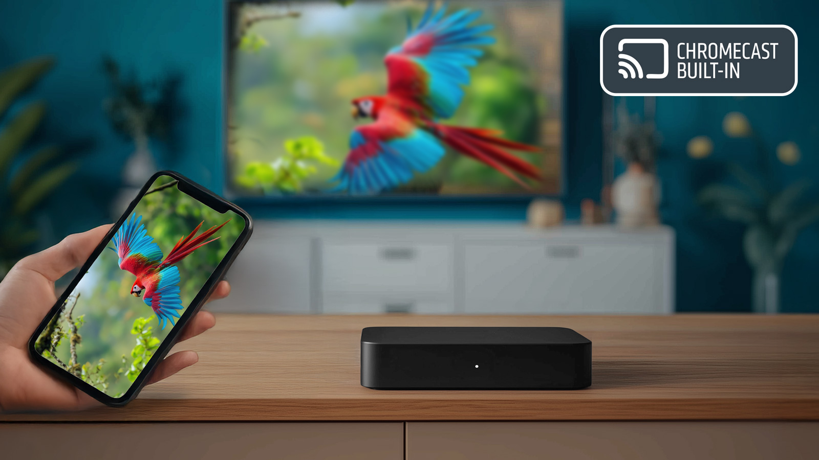 EVOLVEO Dcolor GD2, Multimediálny Box, 4K Ultra HD 