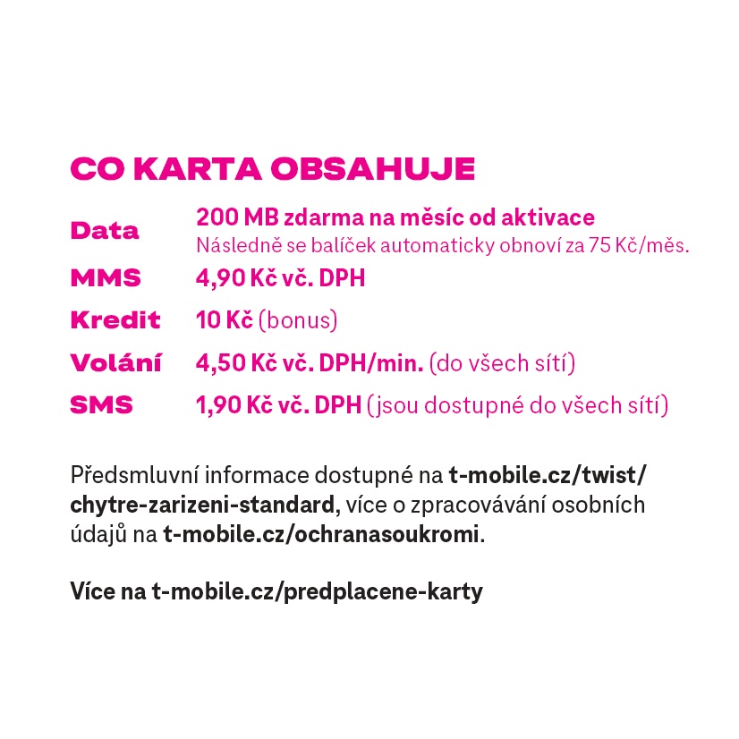 Twist Chytré zariadenie verzia pre EÚ 