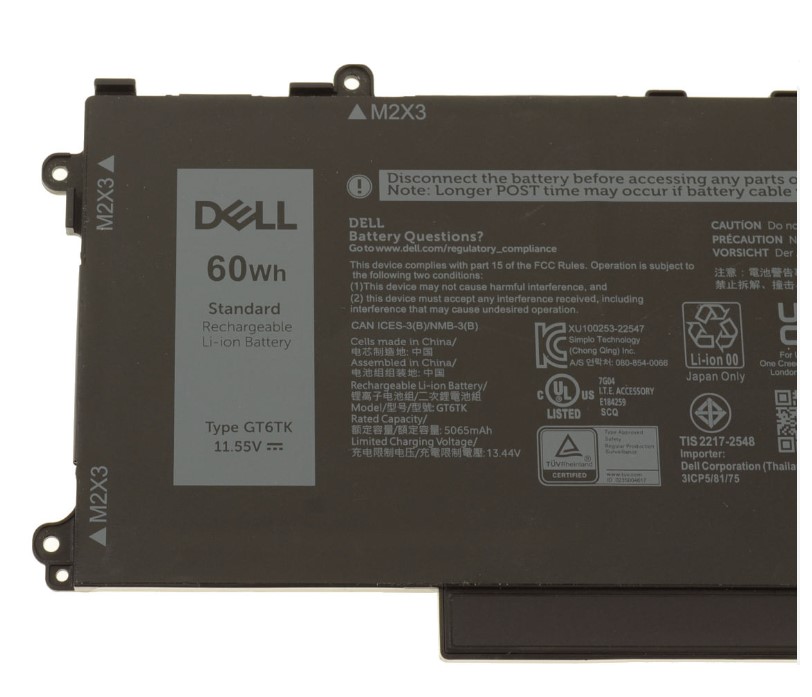 Dell batéria 3-cell 60W/ HR LI-ION pre Latitude 9440, 9450 