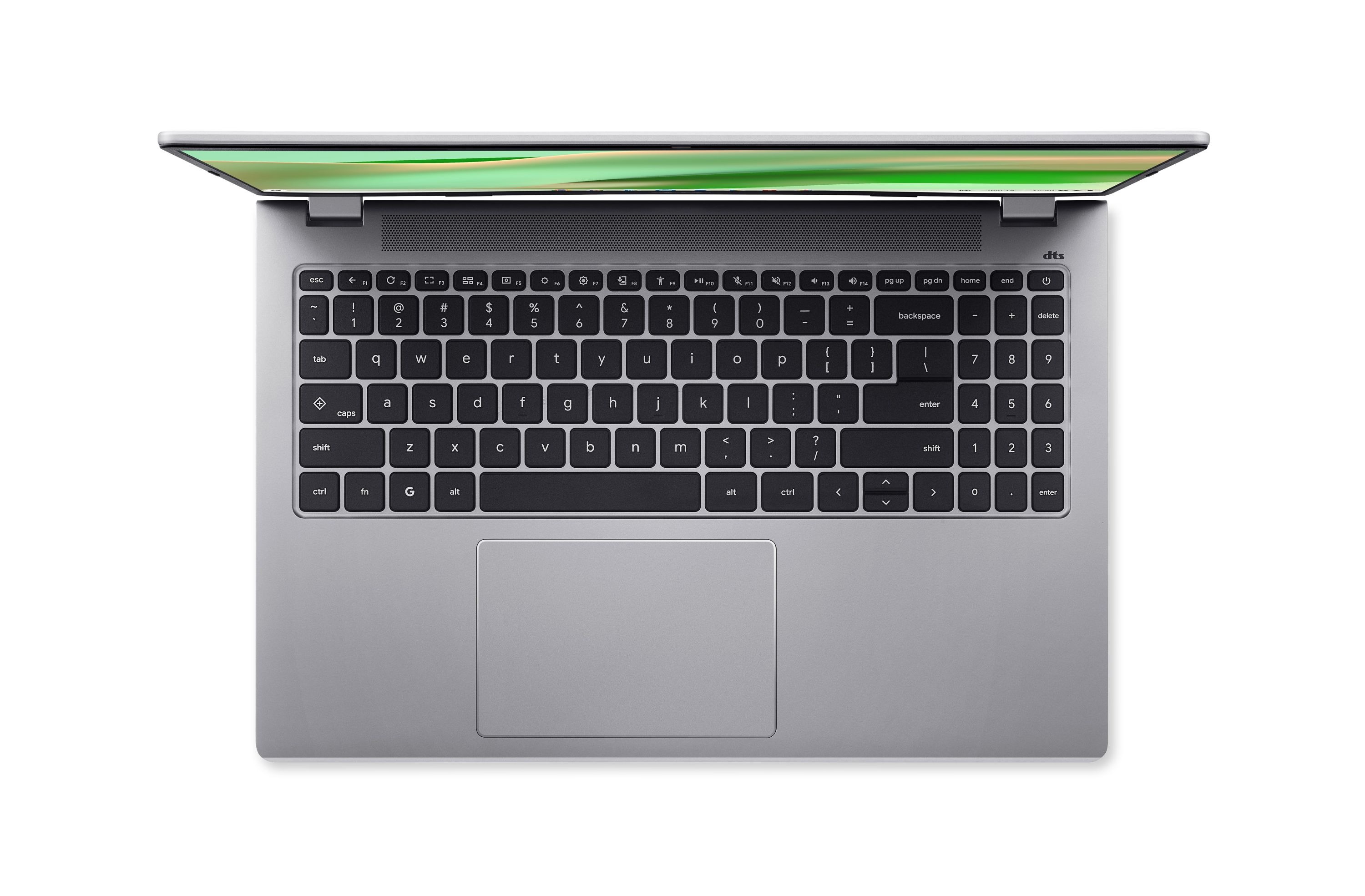 Acer Chromebook 315/ CB315-6HT-310F/ 3-N355/ 15, 6"/ FHD/ T/ 8GB/ 128GB/ Intel int/ Chrome/ Silver/ 2R 